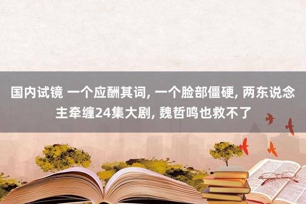 国内试镜 一个应酬其词， 一个脸部僵硬， 两东说念主牵缠24集大剧， 魏哲鸣也救不了